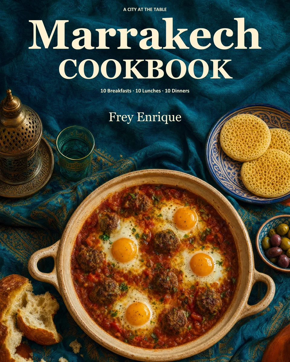Marrakech Cookbook — Frey Enrique