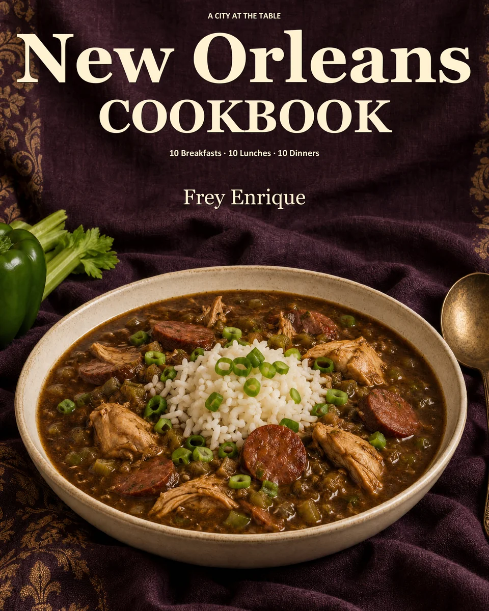 New Orleans Cookbook — Frey Enrique